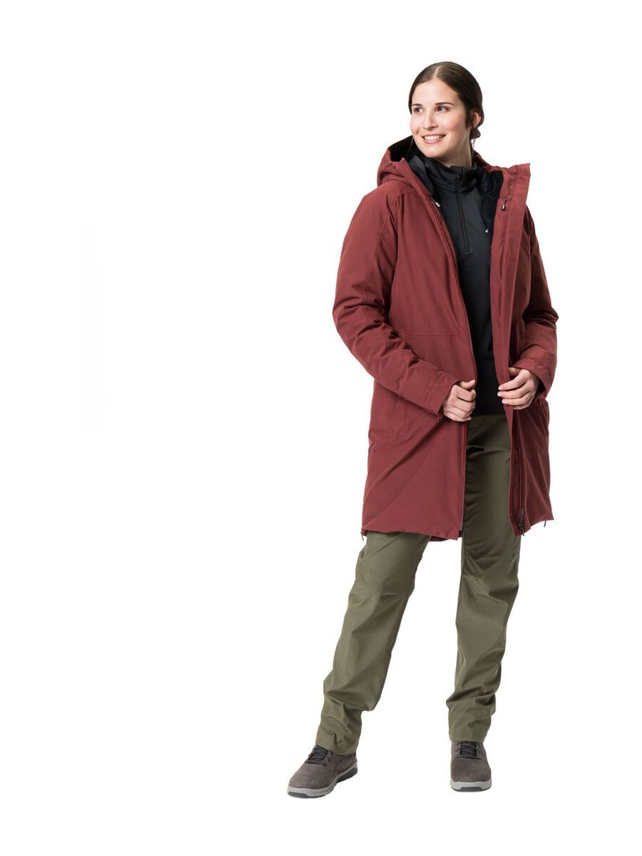Vaude Women's Mineo Coat III, dark cherry - Bild 6