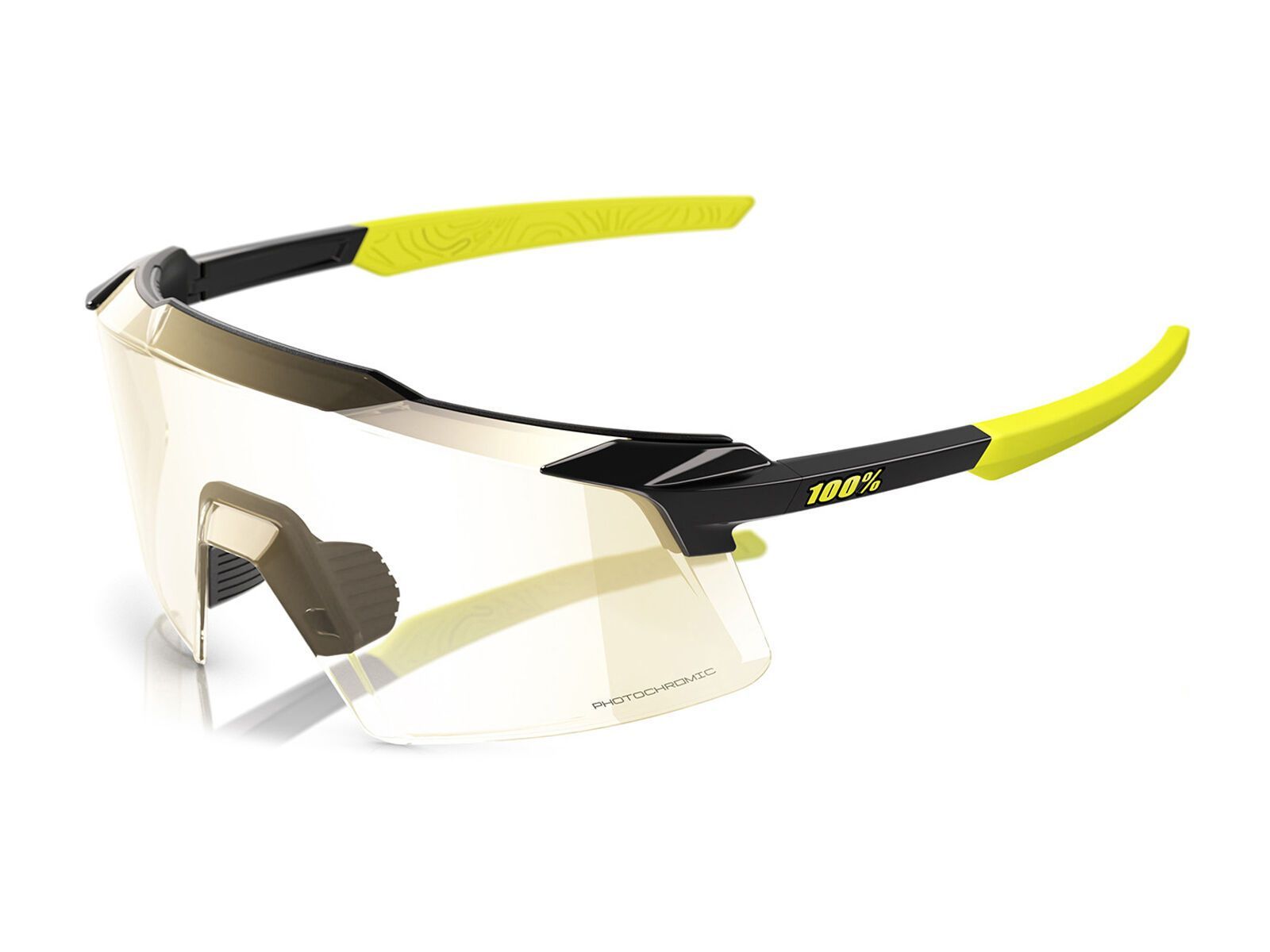 100% Aerocraft, Gold Mirror Photochromic / gloss metallic black - Bild 1