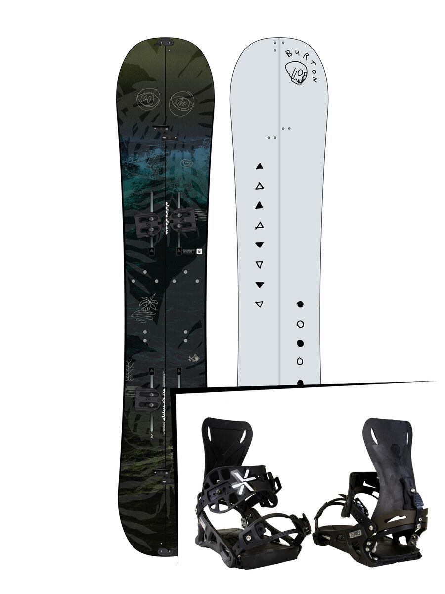 Set: Burton Flight Attendant Split 2019 + Karakoram Prime Connect Ci (2255800S) - Bild 1