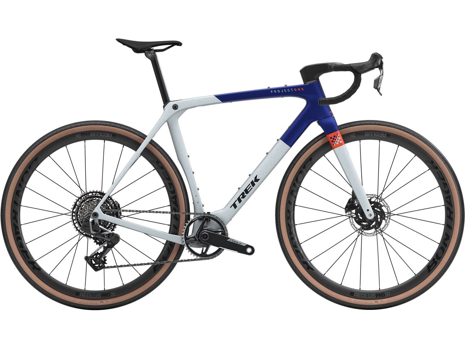 Trek Checkmate SLR 7 AXS, matte hex blue/plasma grey pearl - Bild 1