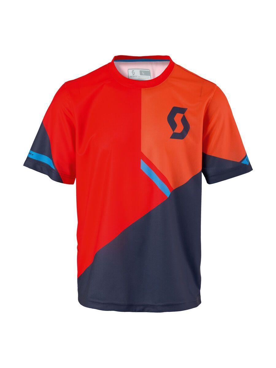 Scott Trail 40 s/sl Shirt, red/tangerine orange - Bild 1