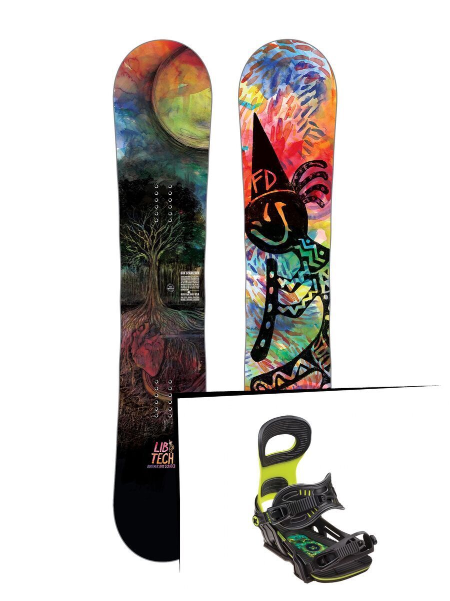 Set: Lib Tech Box Scratcher 2019 + Bent Metal Transfer (2260307S) - Bild 1