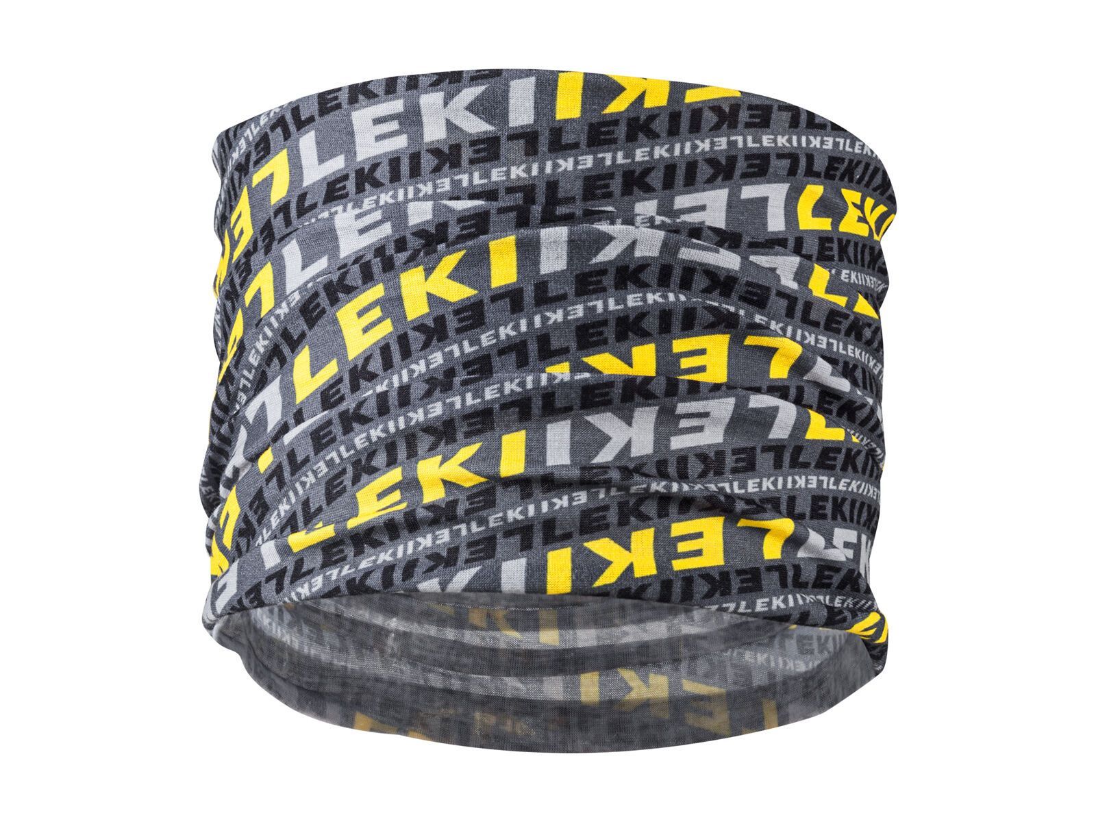 Leki Multiscarf, anthracite/black/yellow - Bild 1