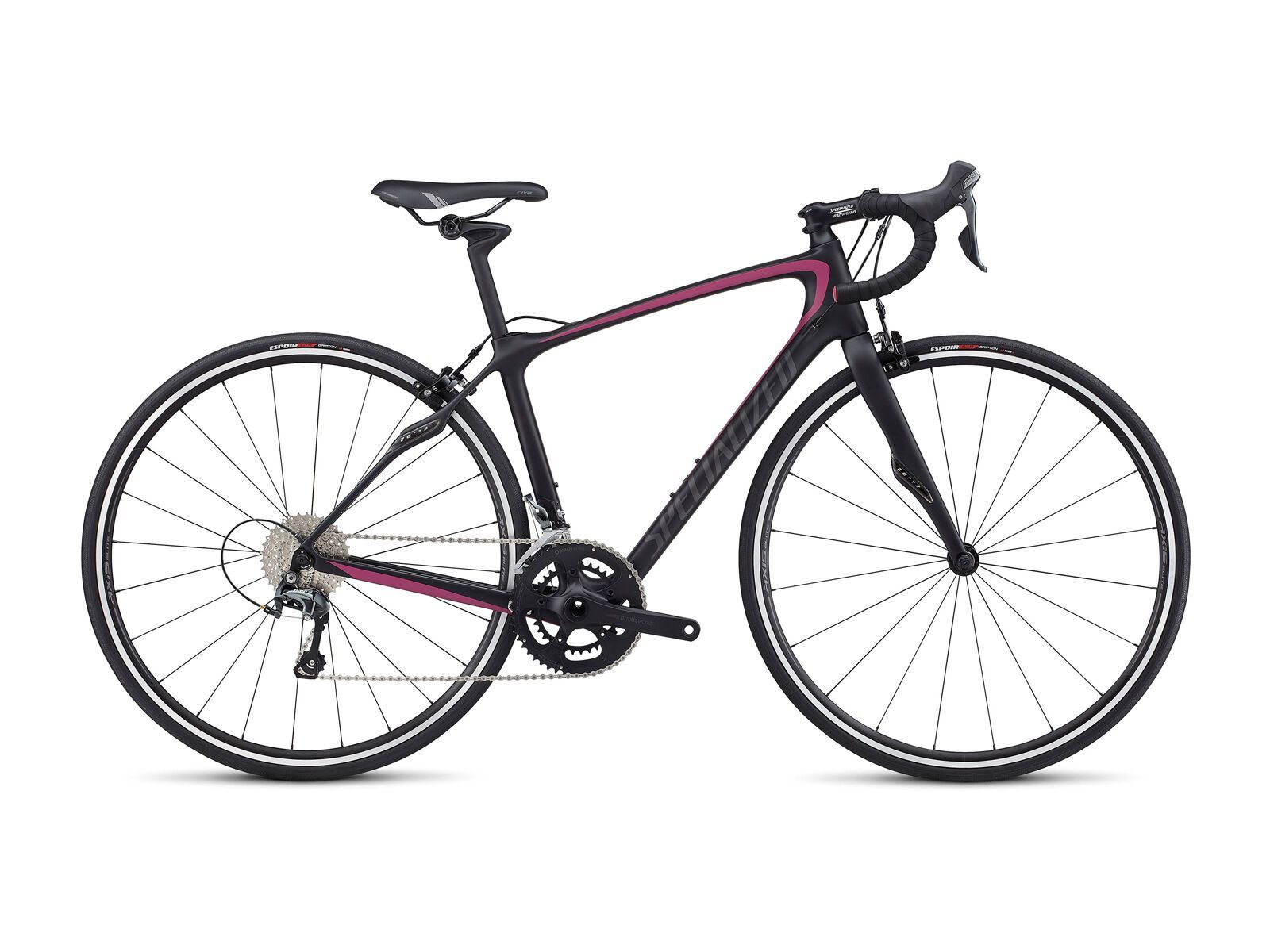 Specialized Ruby SL4, satin tarmac black/rainbow pink/warm charcoal - Bild 1