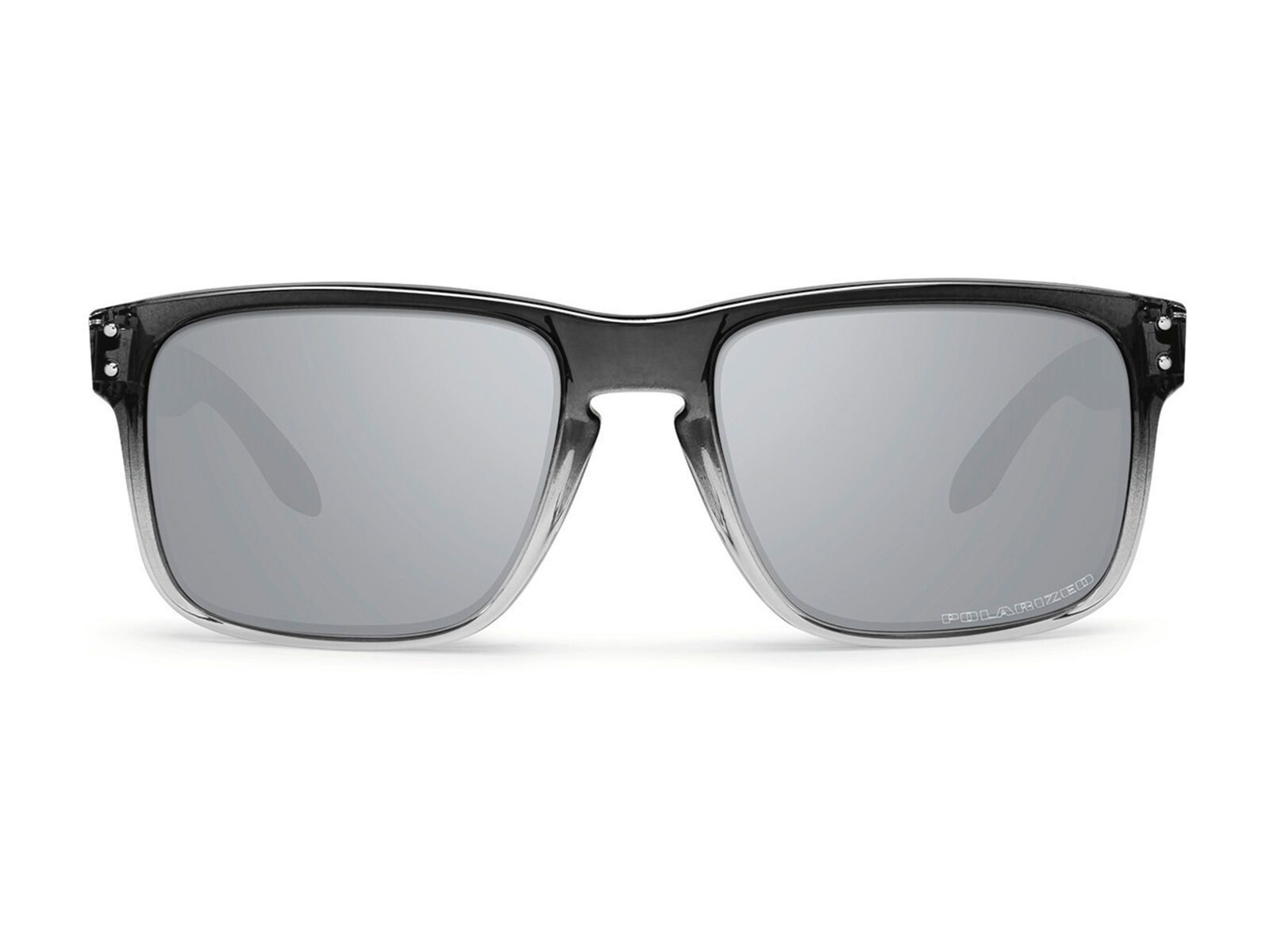 Oakley Holbrook Polarized Dark Ink Fade, grey ink fade/Lens: chrome iridium polarized - Bild 2