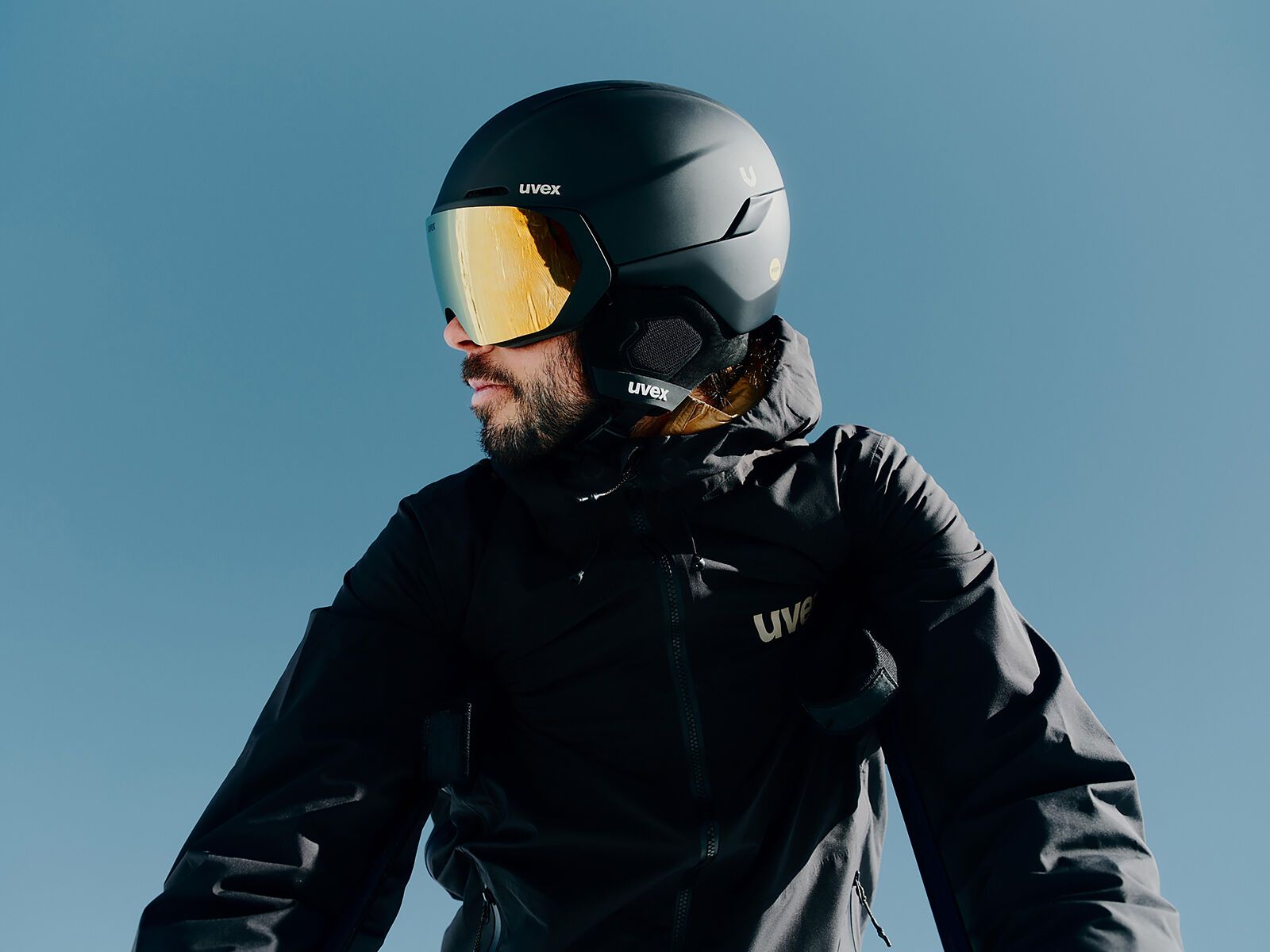 uvex ultimate horizon MIPS, Mirror Gold / black matt - Bild 12