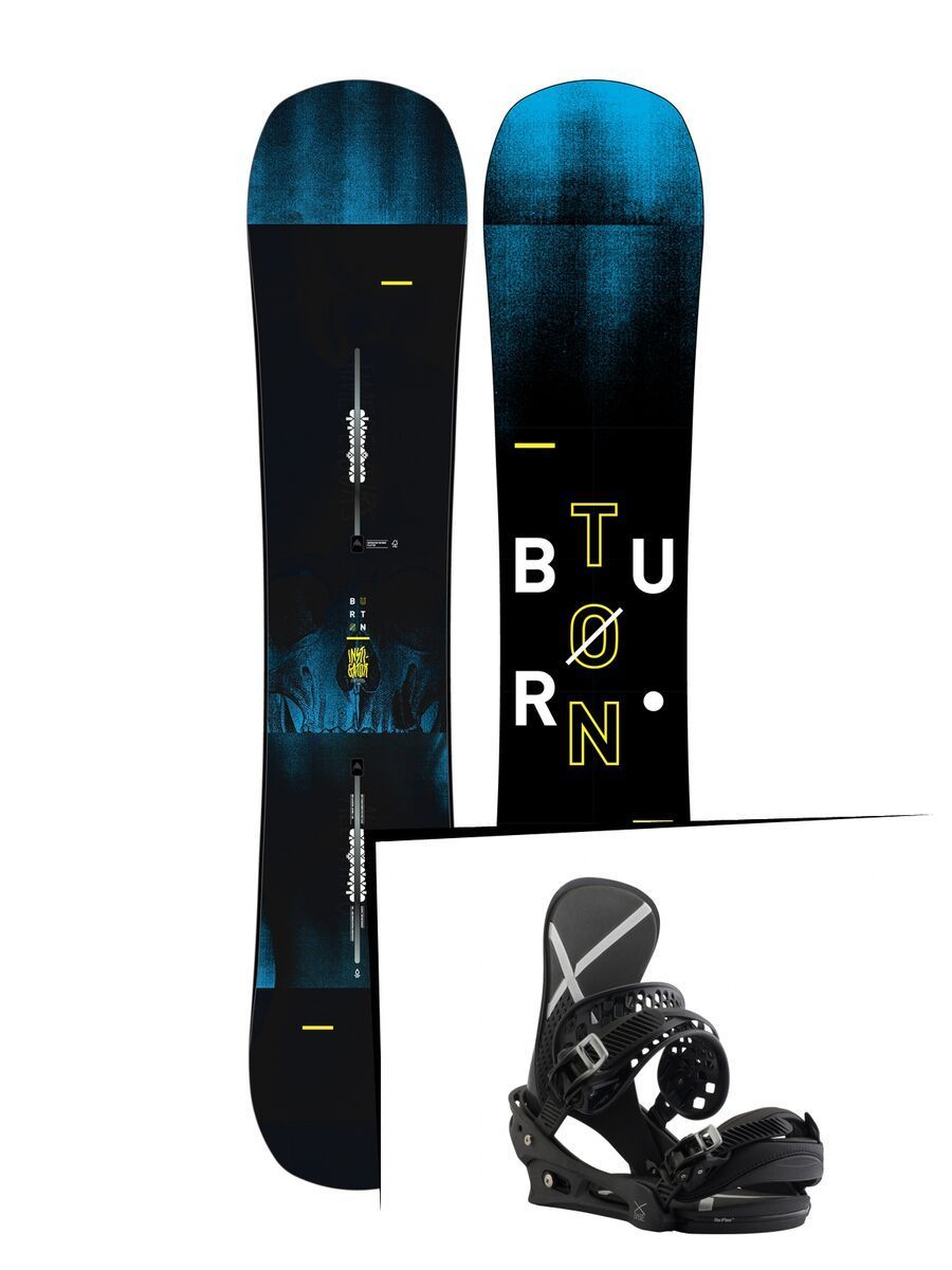 Set: Burton Instigator Wide 2019 + Burton X-Base black - Bild 1