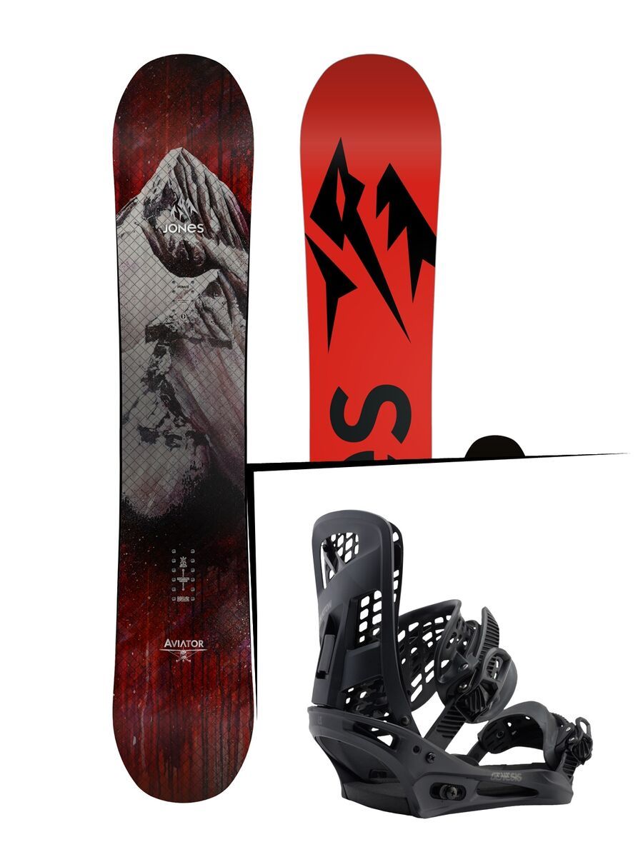 Set: Jones Aviator 2017 + Burton Genesis (1712772S) - Bild 1