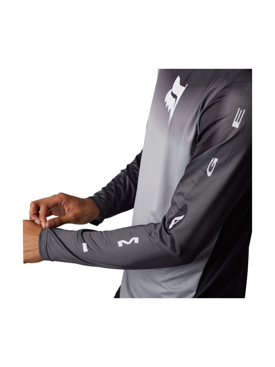 Fox Flexair Novah LS Jersey, steel grey - Bild 5