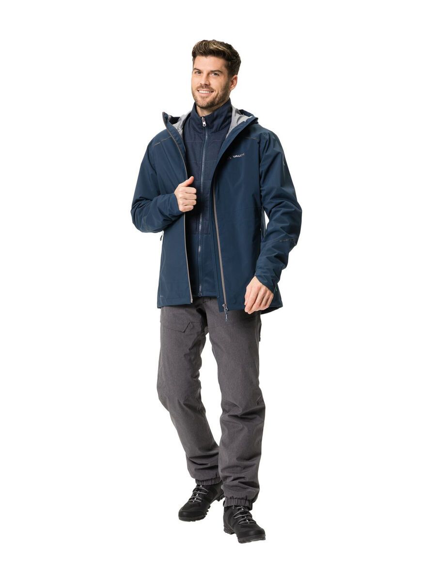 Vaude Men's Yaras 3in1 Jacket, dark sea uni - Bild 8