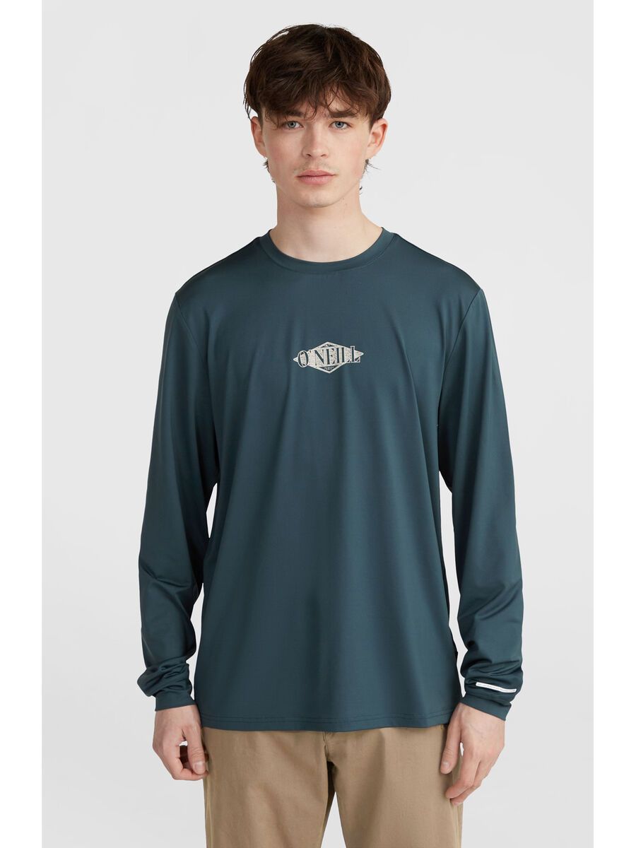 O’Neill Hybrid Long-Sleeve Polygiene T-Shirt, alma steel - Bild 3