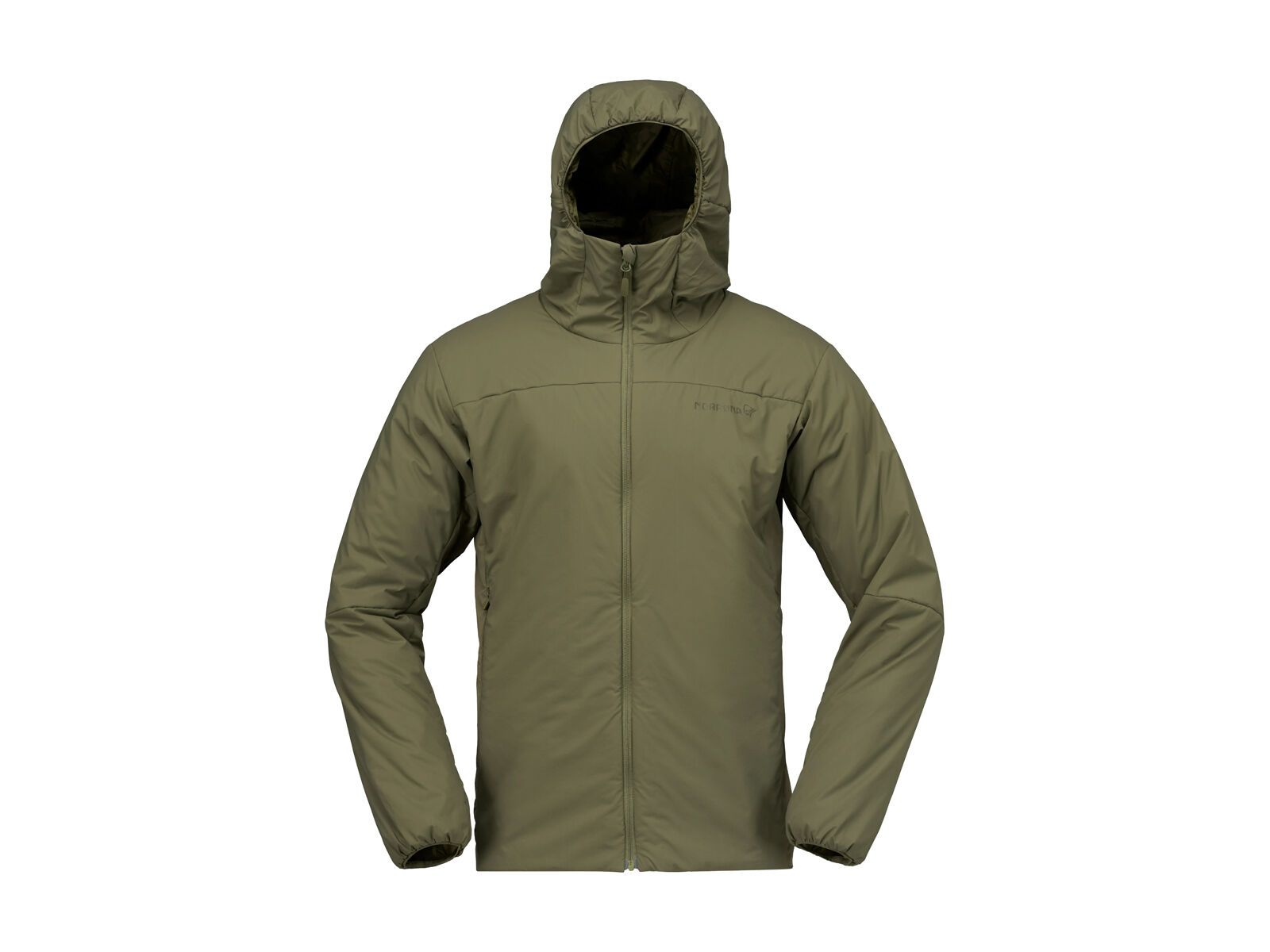 Norrona femund thermo60 Zip Hood M's, olive night - Bild 1