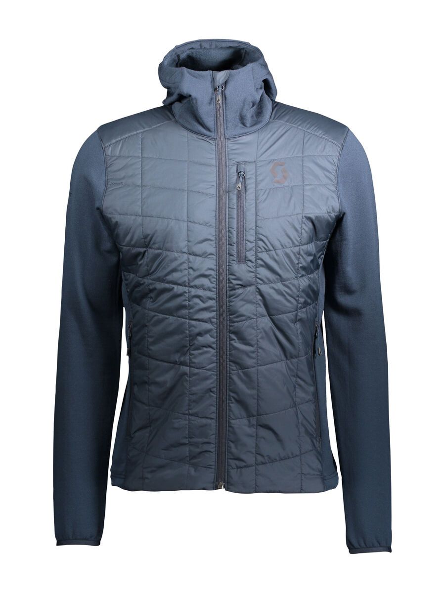 Scott Insuloft Merino Men's Hoody, dark blue/dark blue - Bild 1