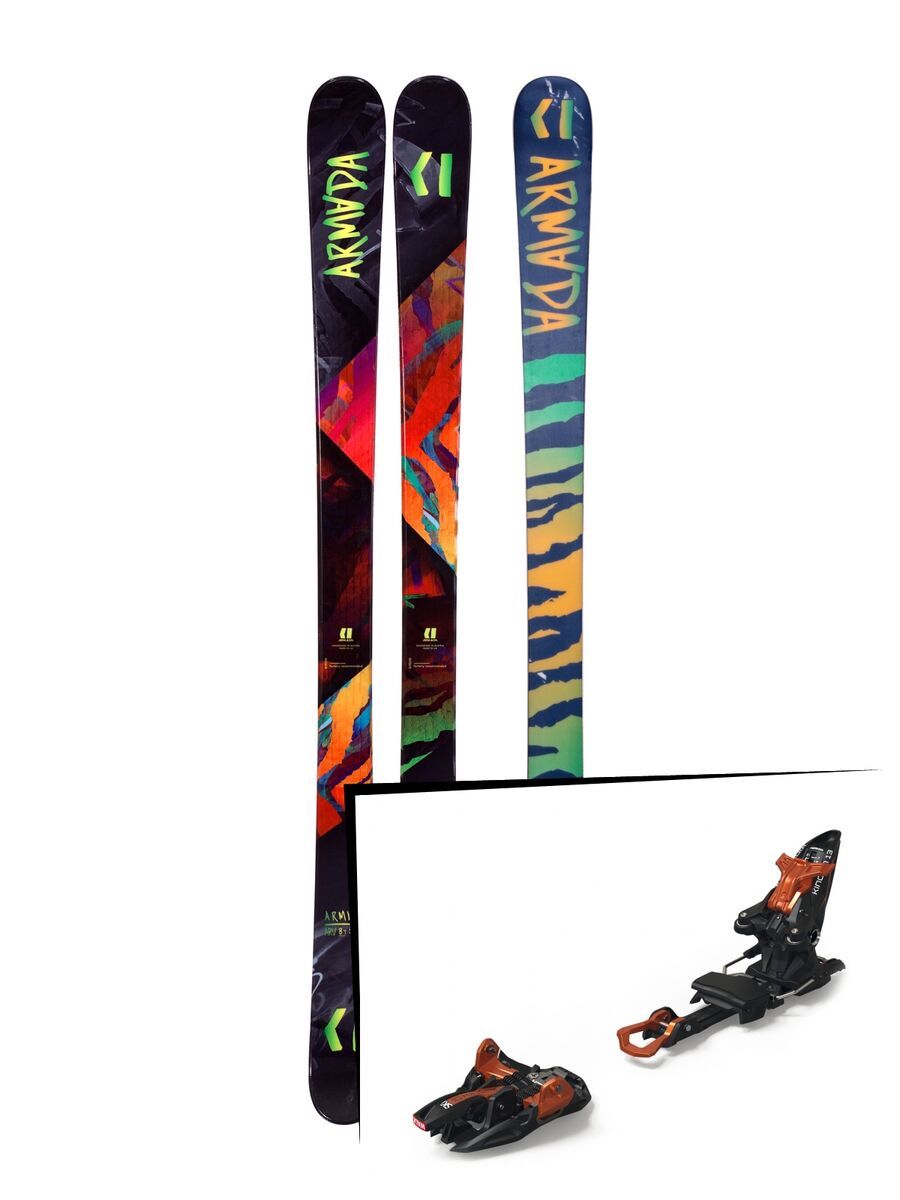 Set: Armada Arv 84 2019 + Marker Kingpin 13 black/copper - Bild 1