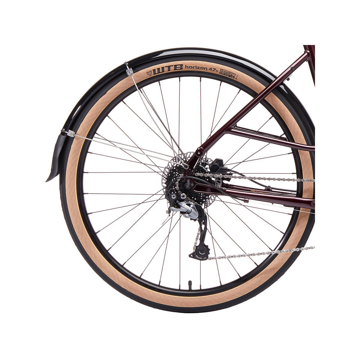 Kona Coco, matt deep red w/ metallic gold decals - Bild 5