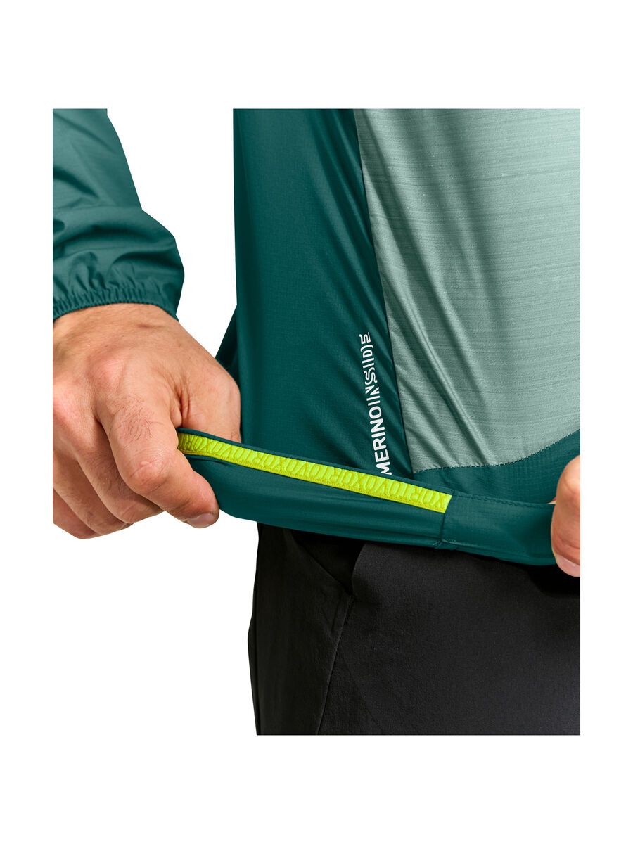 Ortovox Merino Protect Windbreaker Jacket M, arctic grey - Bild 3