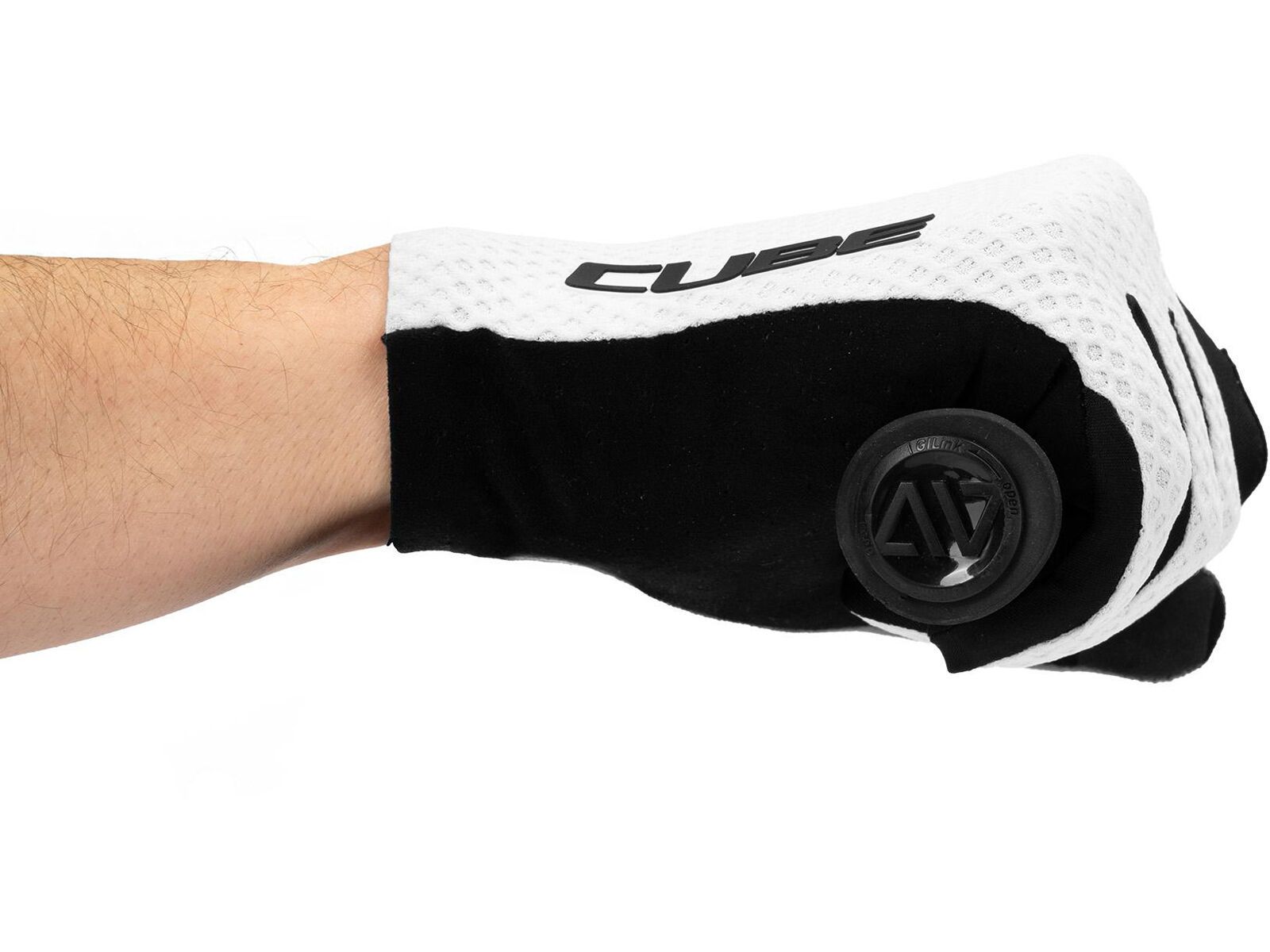 Cube Handschuhe Race Langfinger, white - Bild 3