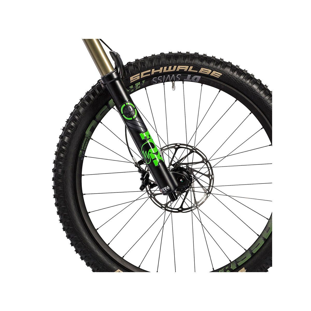 Cube TWO15 HPA Race 27.5, black´n´green - Bild 2