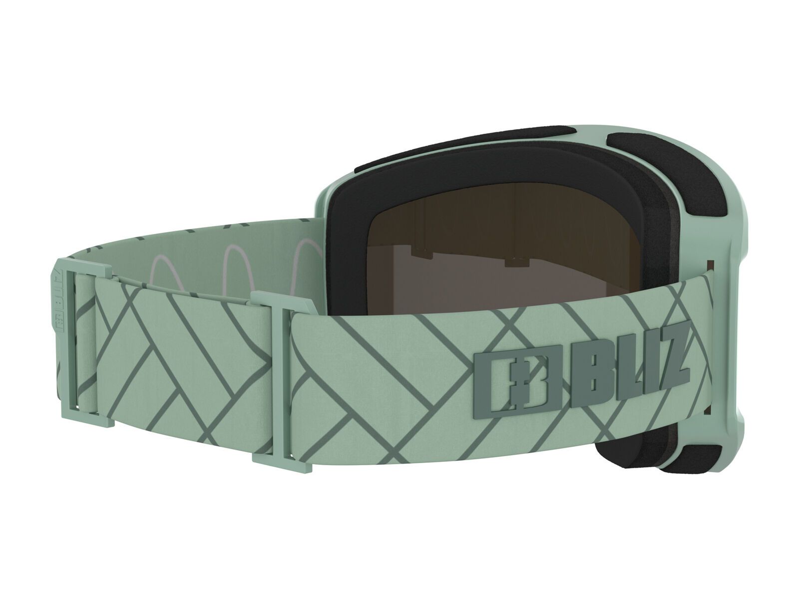 Bliz Spark, Brown Blue / matte green - Bild 5