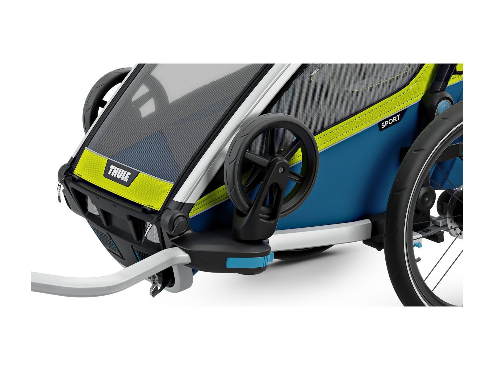 Thule Chariot Sport 1, chartreuse/mykonos - Bild 5