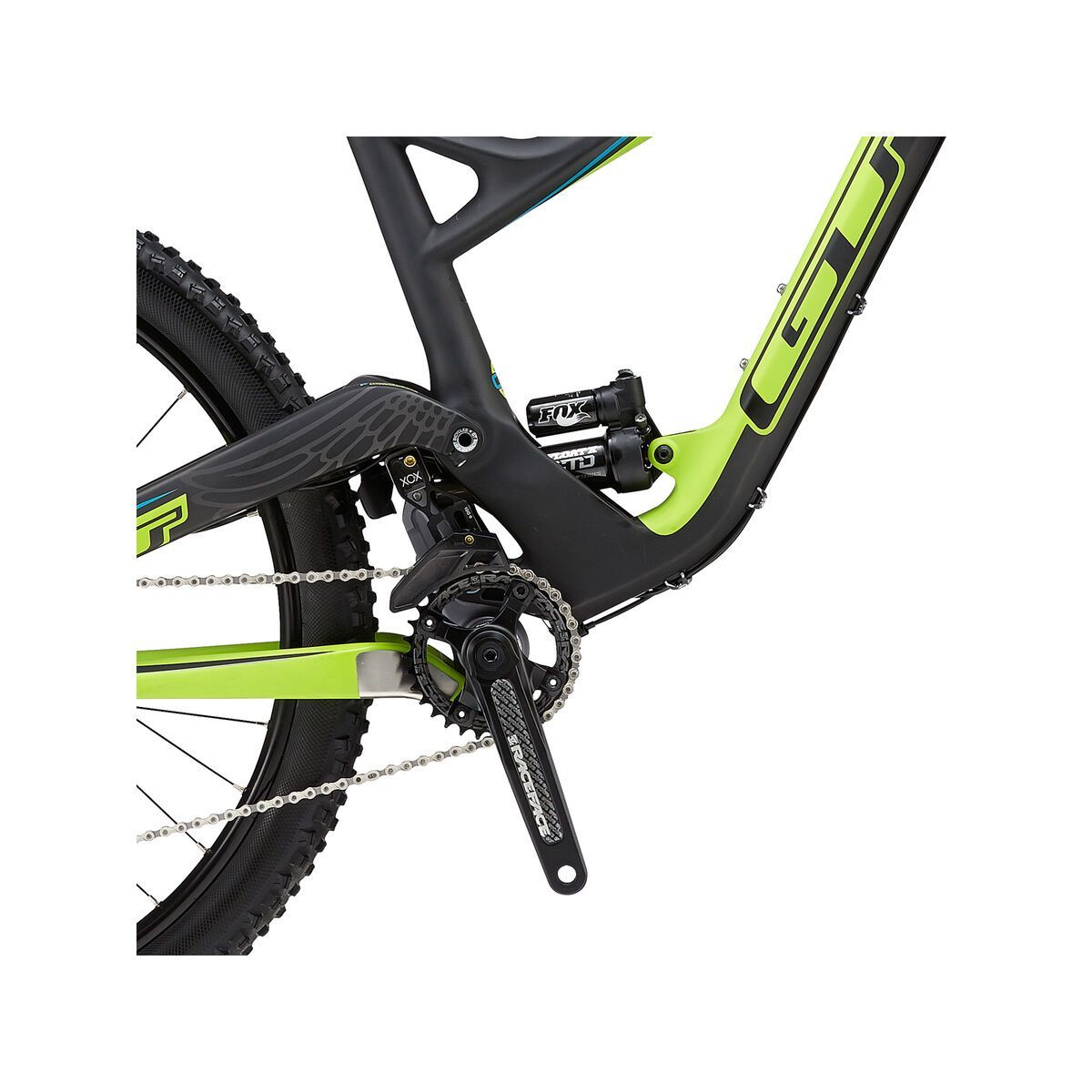 GT Force X Carbon Expert 27.5, blue/lime/raw - Bild 3