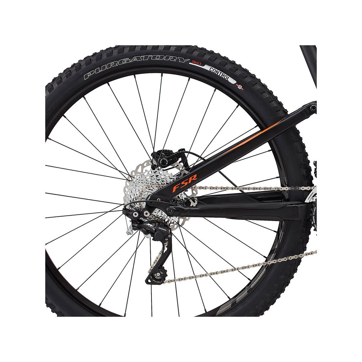 Specialized Stumpjumper FSR Comp Carbon 29, satin black/gallardo orange/moto orange - Bild 4
