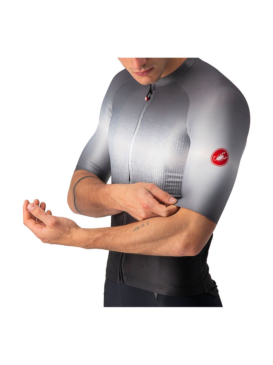 Castelli Aero Race 6.0 Jersey, light black/dark gray - Bild 6