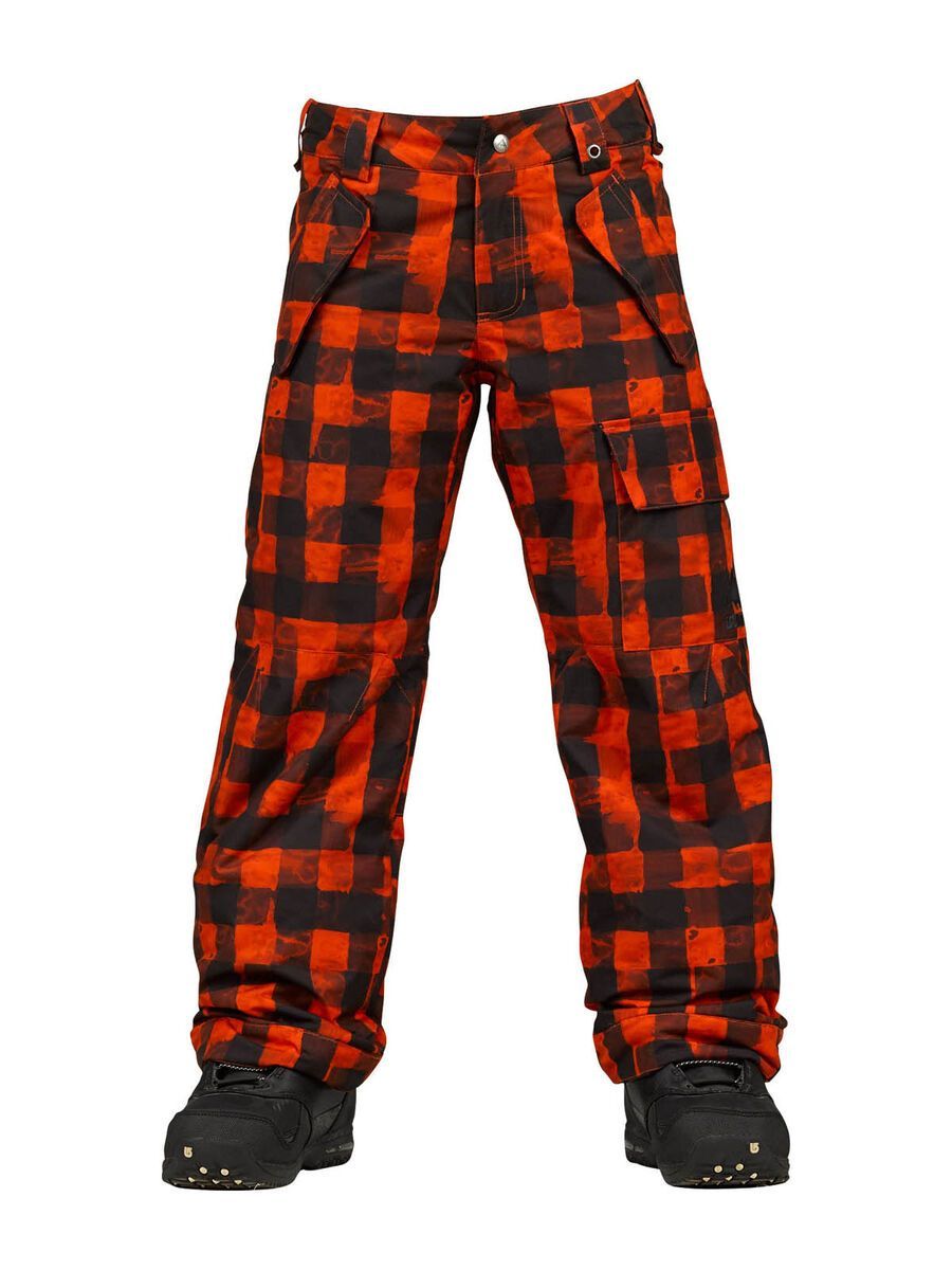 Burton Boys Cyclops Pant, Burner Painted Buffalo Plaid - Bild 1