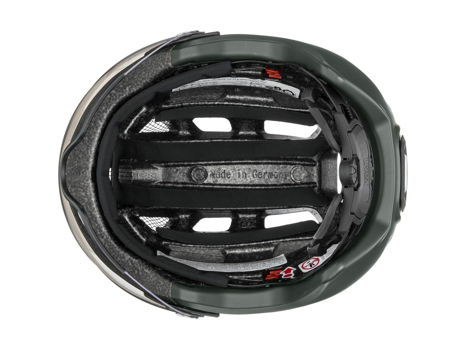 uvex finale visor, forest mat - Bild 5