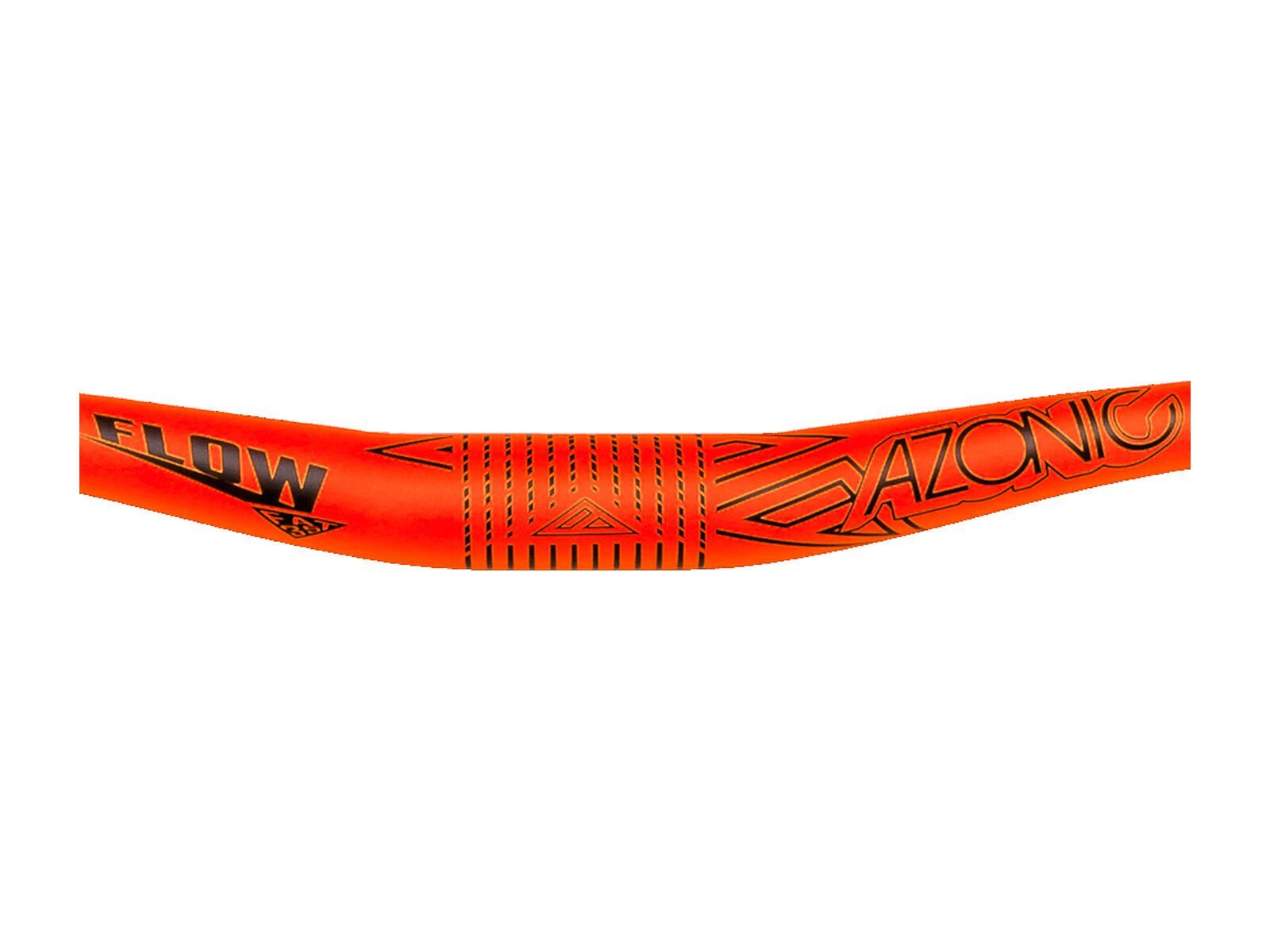Azonic Flow FAT35 Handlebar 18 mm Rise, neon orange - Bild 2