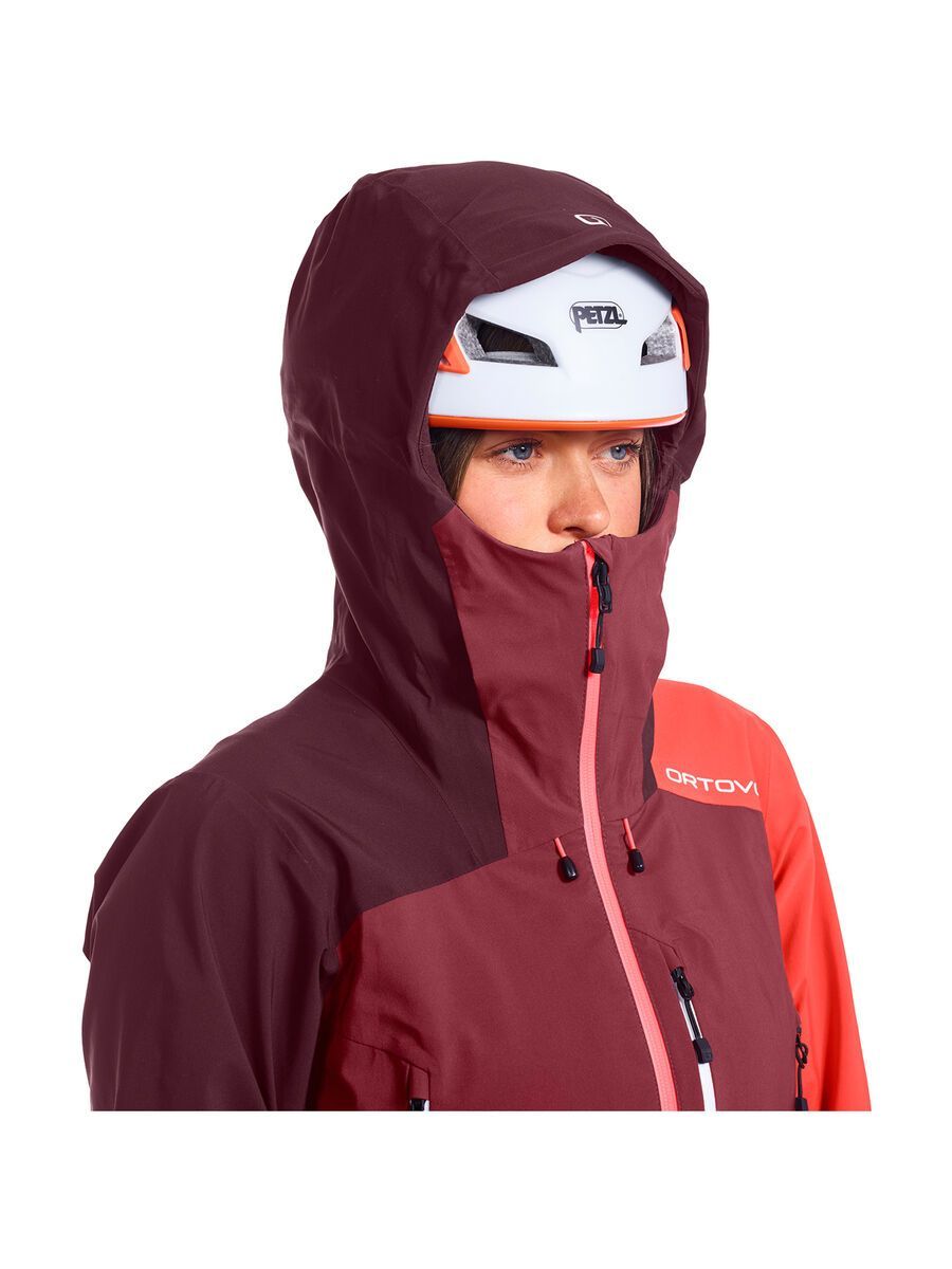 Ortovox Westalpen 3L Jacket W, dark blood - Bild 10