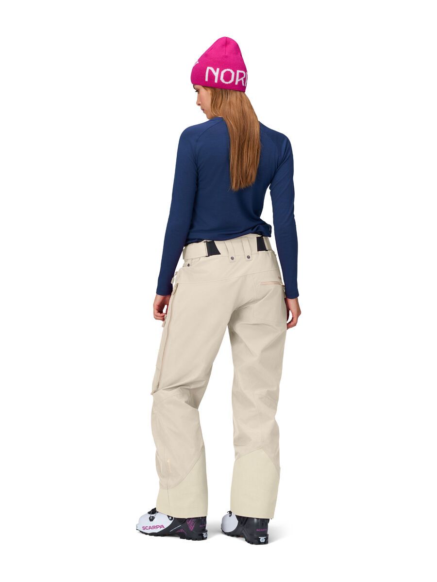 Norrona lofoten Gore-Tex insulated Pants W's, oatmeal - Bild 4