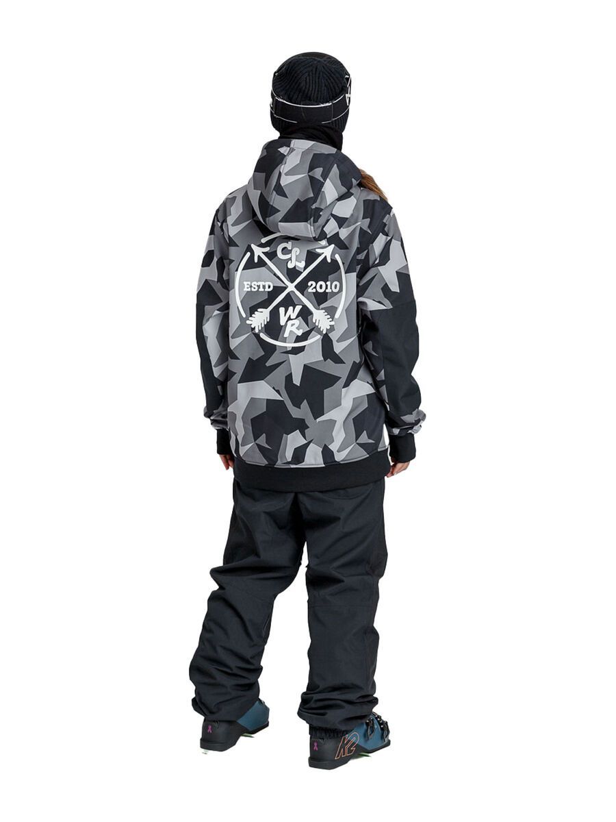 Colourwear Est. 2010 Hoodie, camo grey - Bild 3