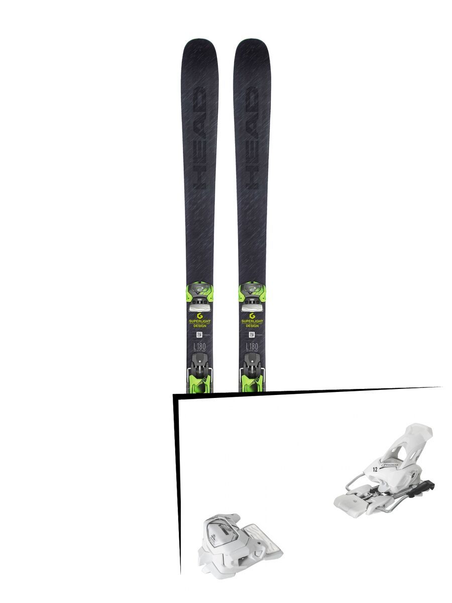 Set: Head Kore 93 2019 + Tyrolia Attack² 12 GW matt white - Bild 1