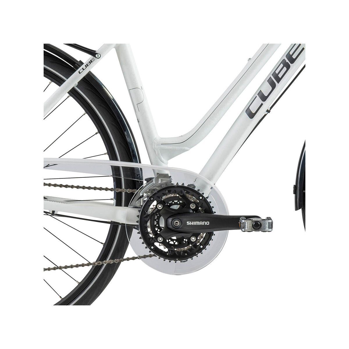 Cube Touring Pro Lady, white/anthrazit - Bild 3