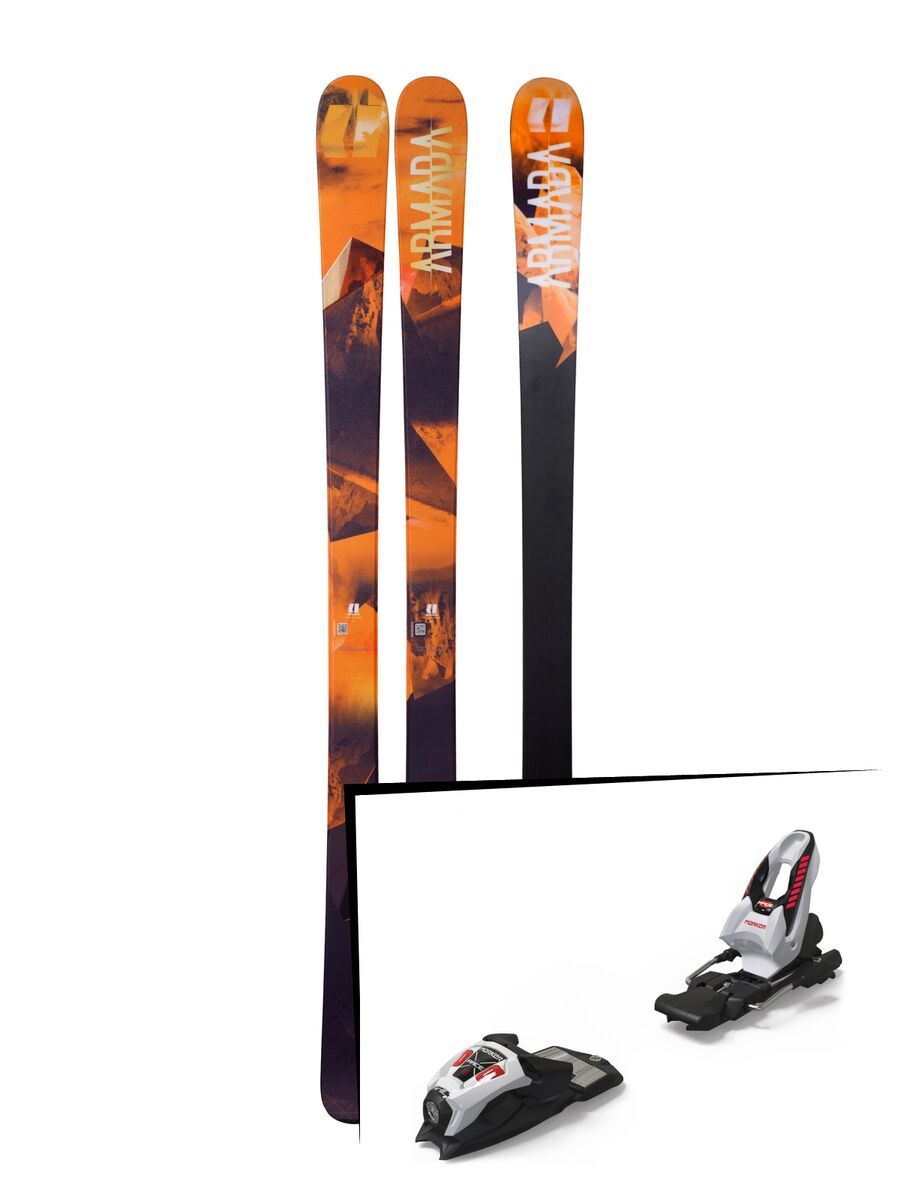 Set: Armada Invictus 85 2018 + Marker Race Junior 8 white/black/red - Bild 1
