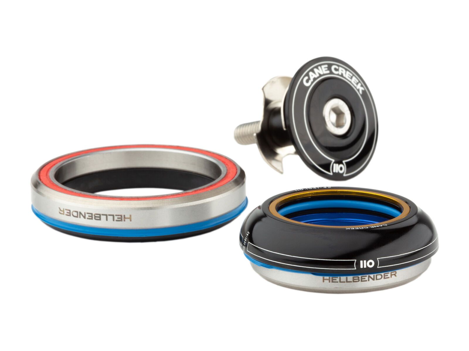 Cane Creek 110-Series Complete - IS42/28.6/H9 | IS52/40 - Short, black - Bild 1