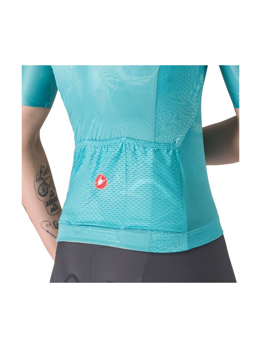 Castelli Fantasia Jersey, pool blue - Bild 5
