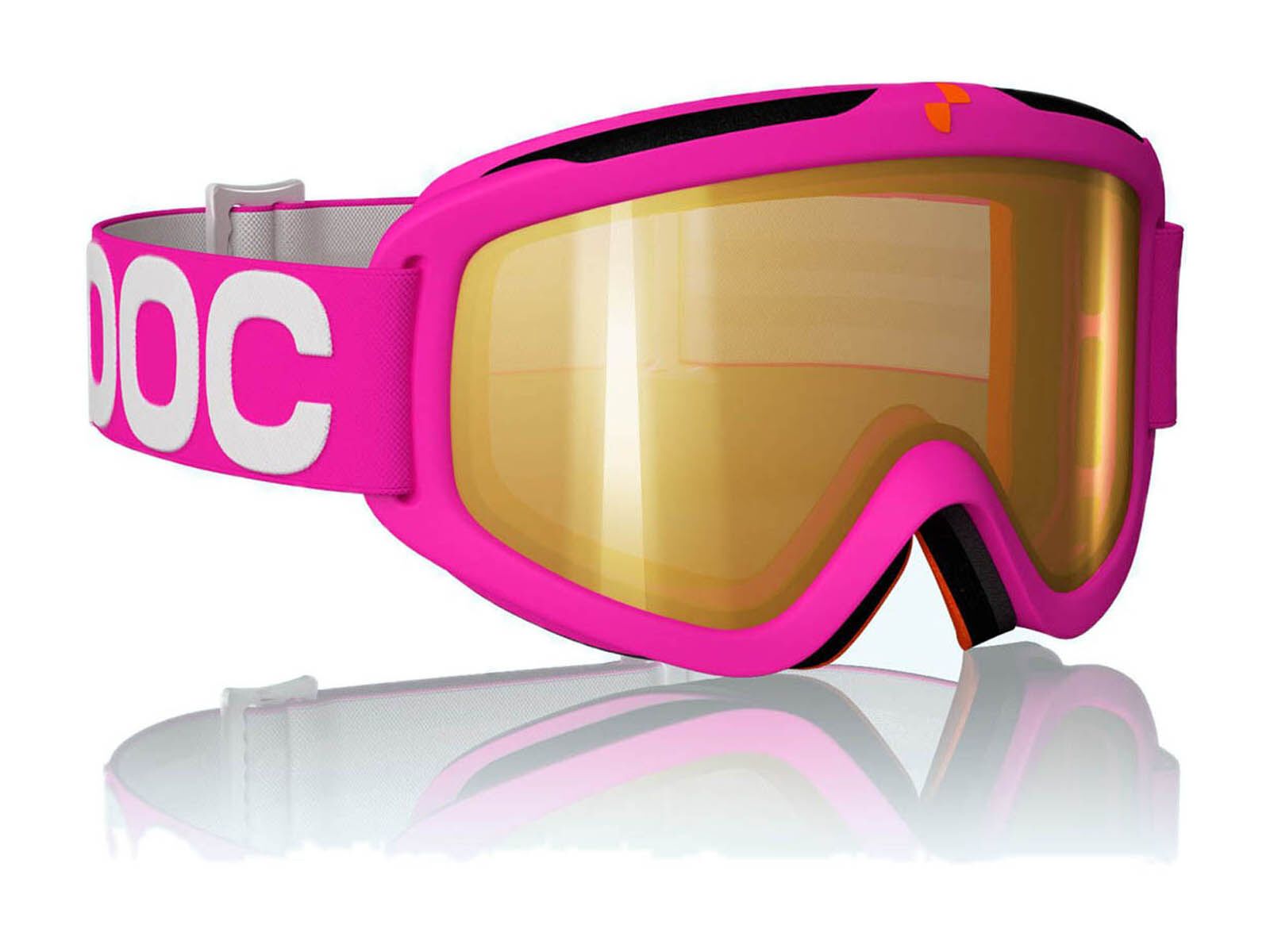 POC Iris X, Pink/Clear/Gold mirror - Bild 1