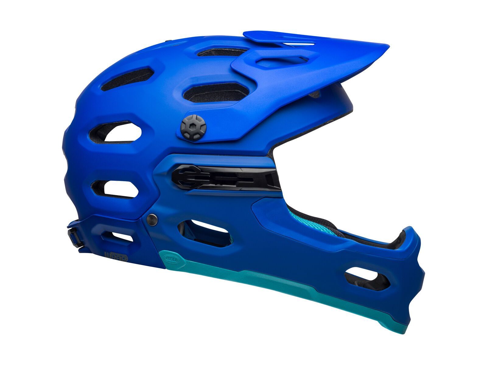 Bell Super 3R MIPS, matte blue/bright blue - Bild 3