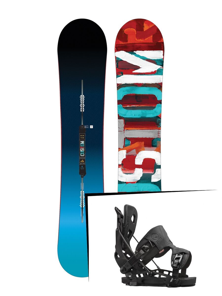 Set: Burton Custom 2017 + Flow NX2 (1513115S) - Bild 1