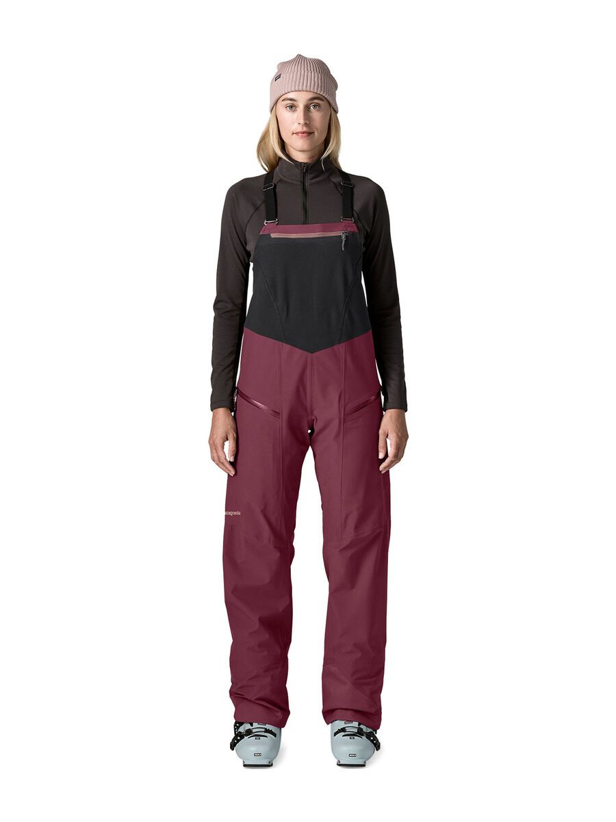 Patagonia Women's Snowdrifter Bibs, berry fig - Bild 2