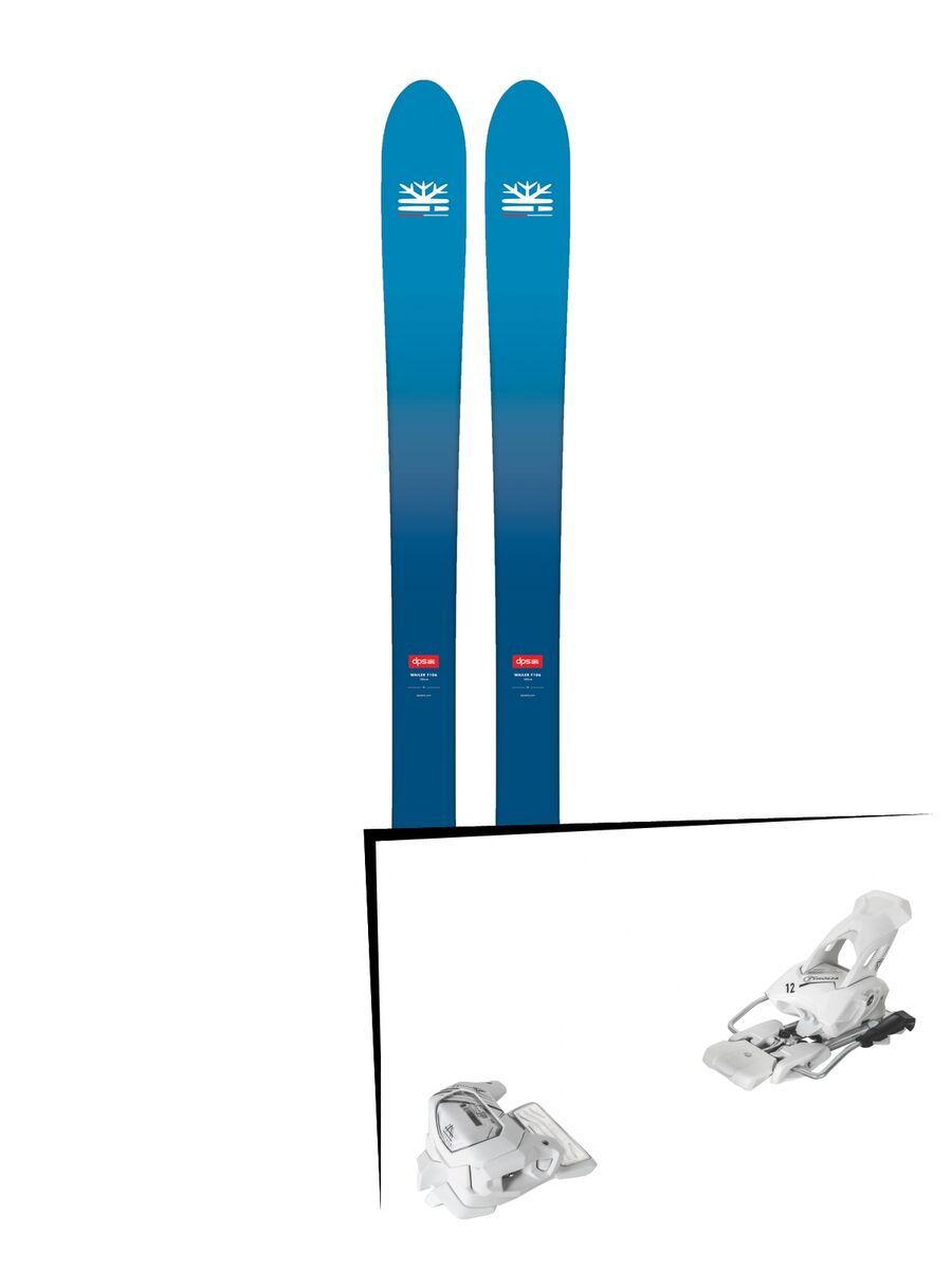 Set: DPS Skis Wailer F106 Foundation 2018 + Tyrolia Attack² 12 GW matt white - Bild 1