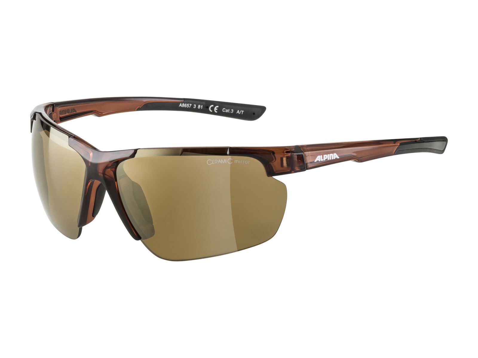 Alpina Defey HR Mirror Gold, brown transparent matt - Bild 1