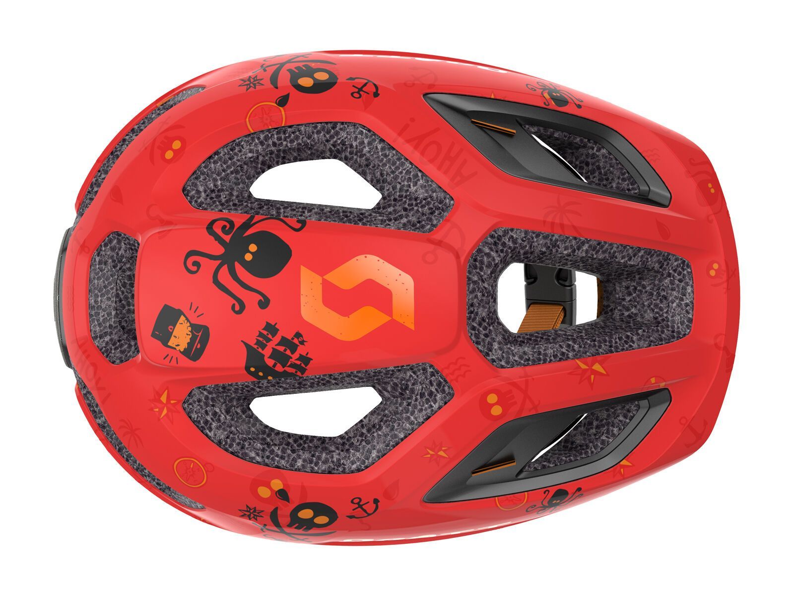 Scott Spunto Kid Helmet, florida red - Bild 4