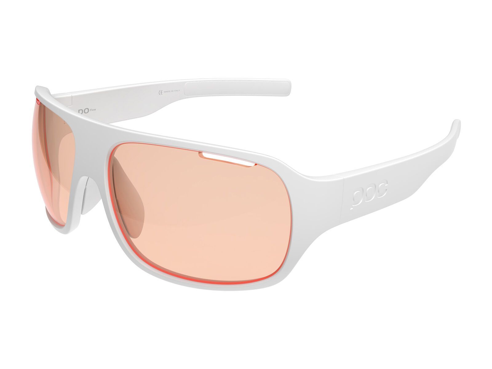 POC DO Flow, hydrogen white/Lens: light pink - Bild 1
