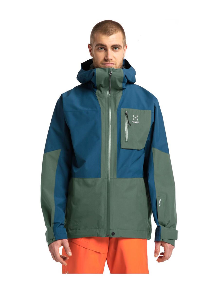 Haglöfs Lumi Jacket Men, dark ocean/fjell green - Bild 3