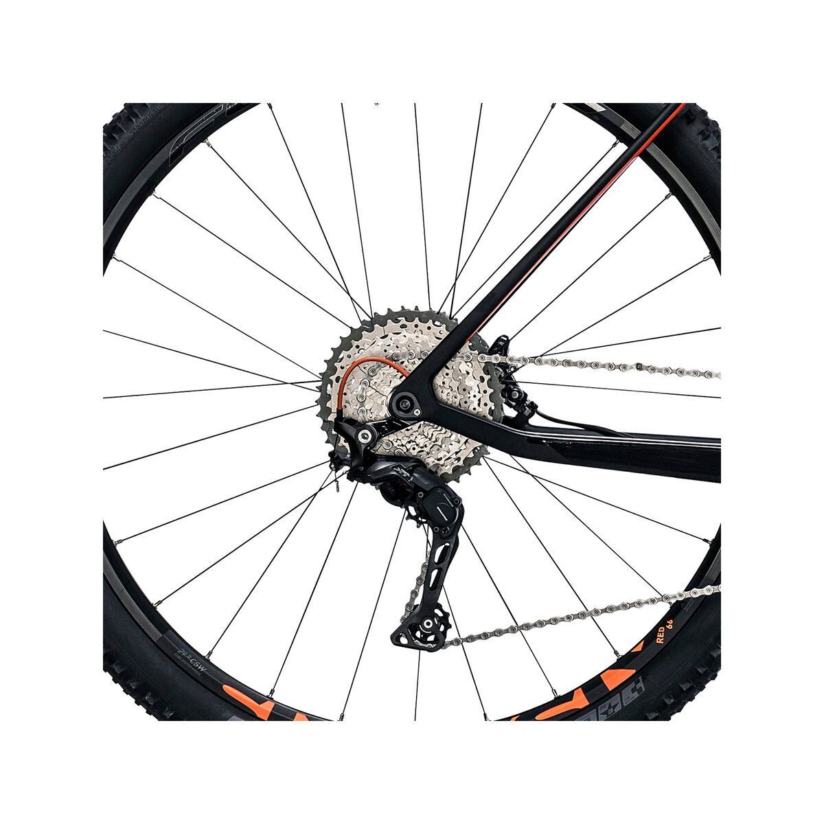 Cube Elite C:62 Pro 29, carbon´n´flashorange - Bild 4