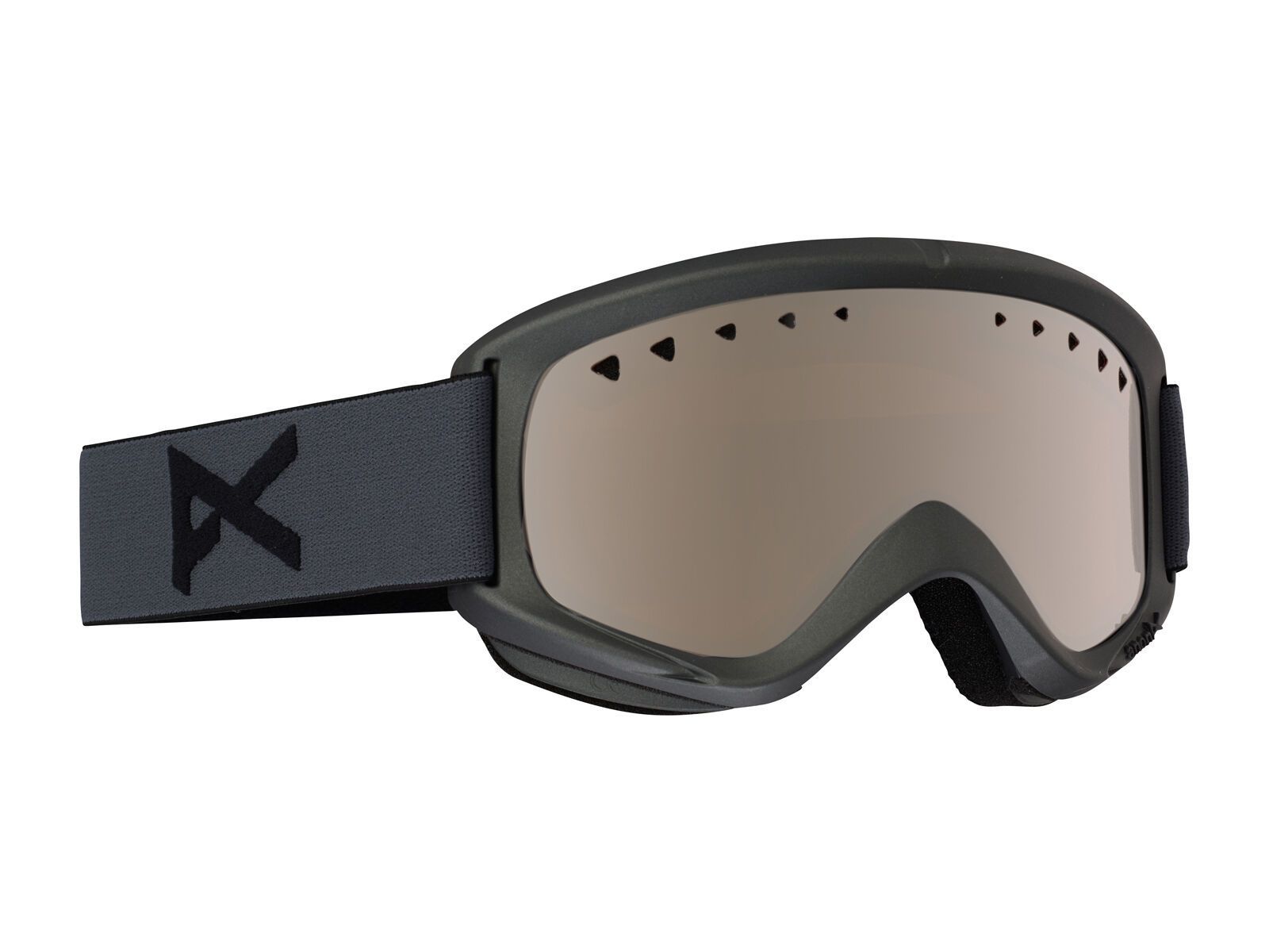 Anon Helix + Spare Lens, stealth/silver amber - Bild 1