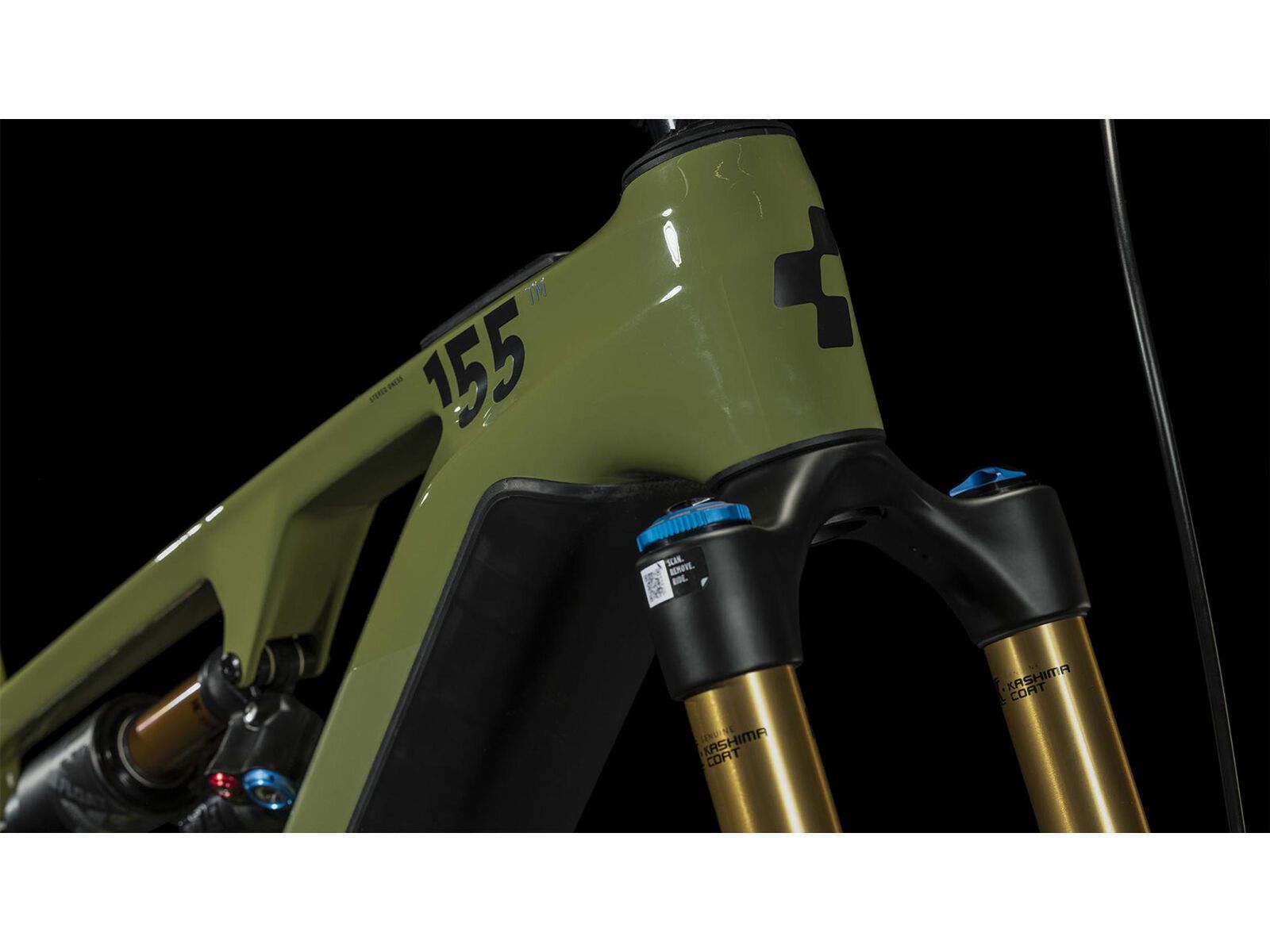 Cube Stereo Hybrid One55 C:68X TM 750 29, olive´n´chrome - Bild 4